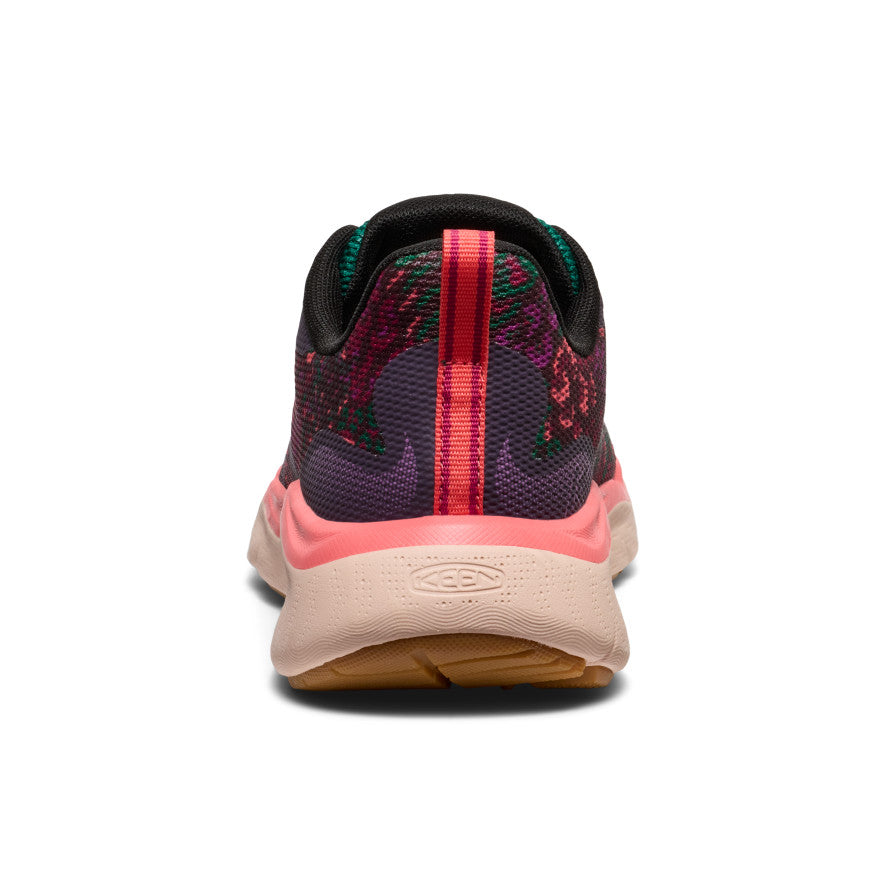 Women's Leiki Speed Hiking Shoes - Lightweight Trail Running Shoes for Women | Plum Perfect Floral Design | Perfect for Hiking, Trail Running & Outdoor Adventures