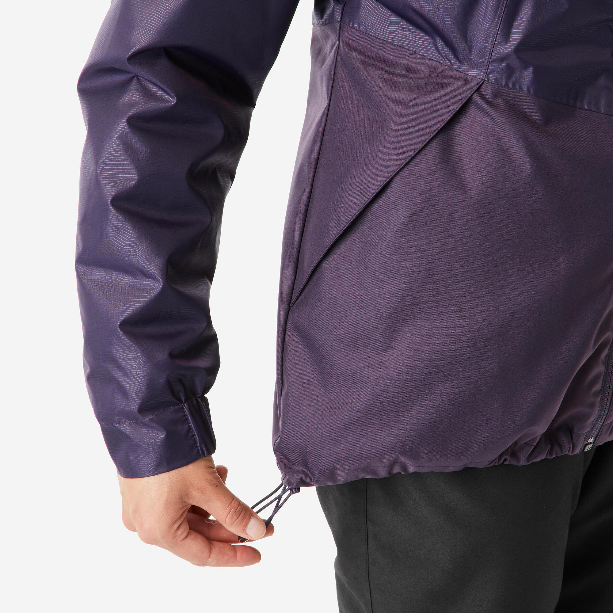 Quechua Women's SH100 Waterproof Winter Jacket - Insulated Cold Weather Coat for Hiking, Skiing & Outdoor Activities