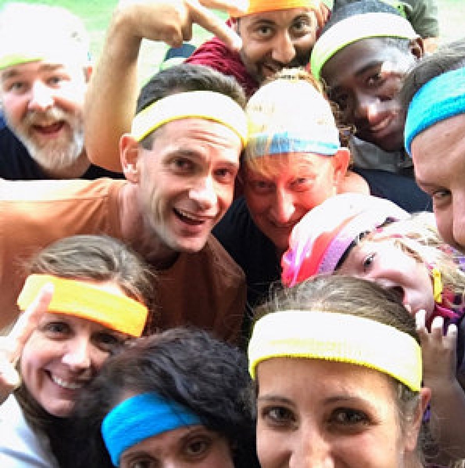 Premium Cotton Sports Headbands for Women & Men - 12 Pack Soft Sweatbands for Basketball, Tennis, Running, Yoga & Workouts - Breathable Athletic Headbands for Gym, Fitness & Active Lifestyle