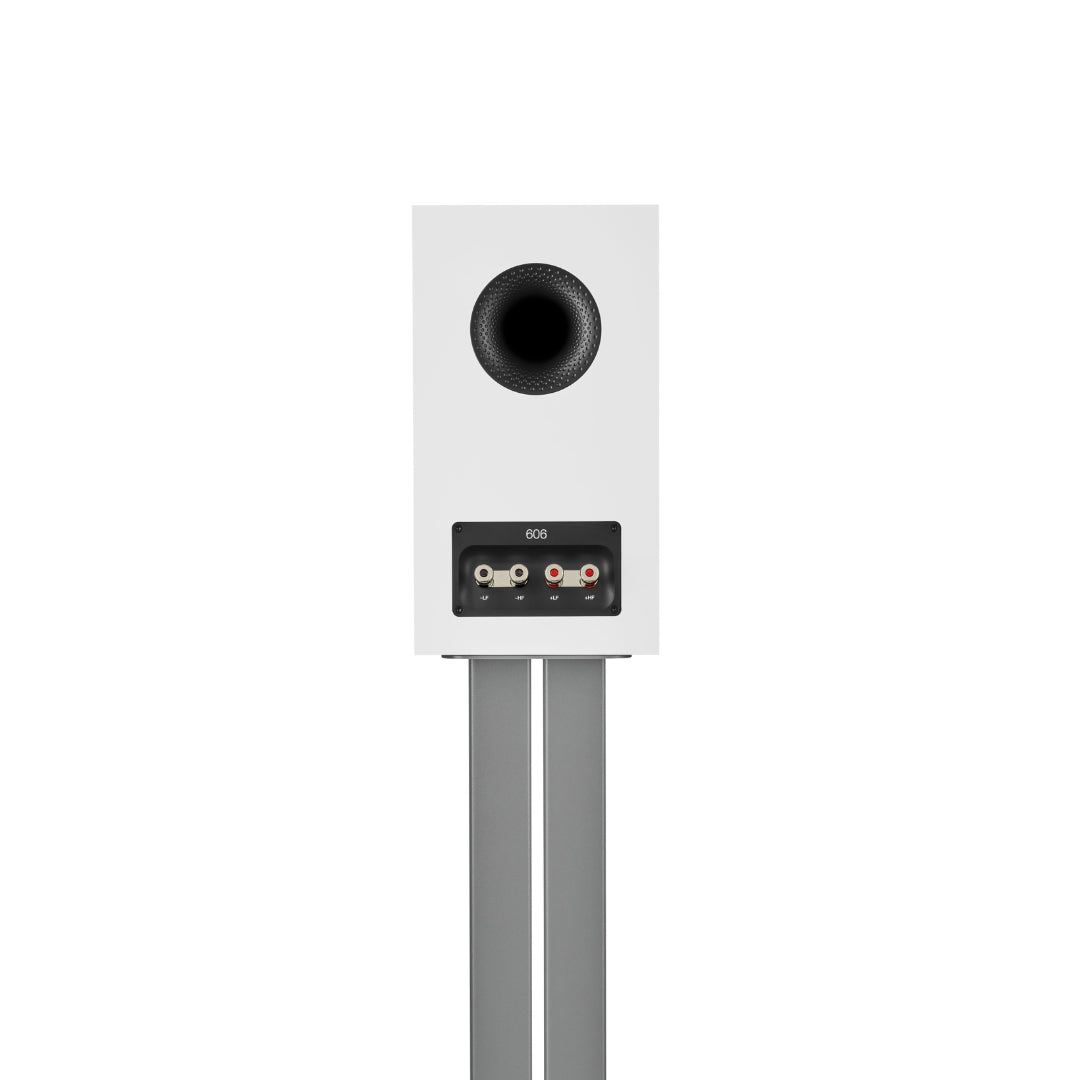 B&W 606 S3 Bookshelf Speakers Pair - Premium Stand Mount Loudspeakers for Home Theater & Music Listening - Perfect for Living Rooms, Studios & Audiophile Setups