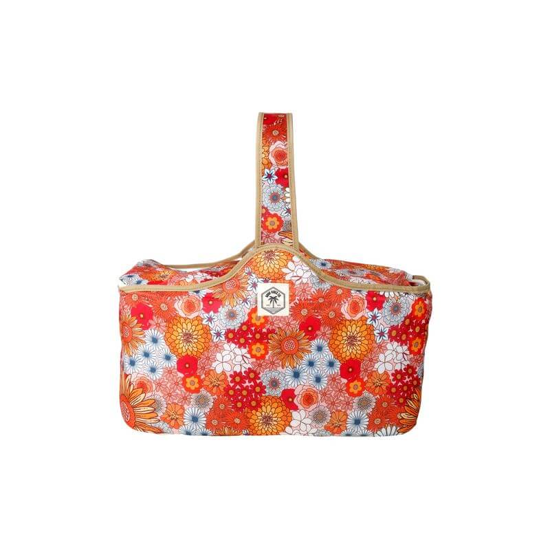 Vintage Sorrento Insulated Cooler Bag for Picnics, Beach Trips & Outdoor Adventures - Retro Style Lunch Tote for Camping, Tailgating & Day Trips