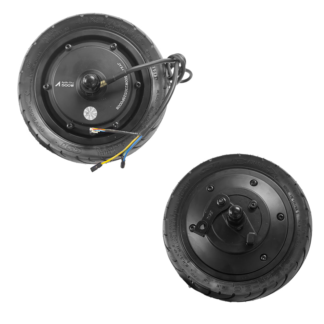 APOLLO CITY/CITY PRO 2023-2024 Electric Scooter Rear Motor Assembly - Replacement Part for Commuting & Urban Riding