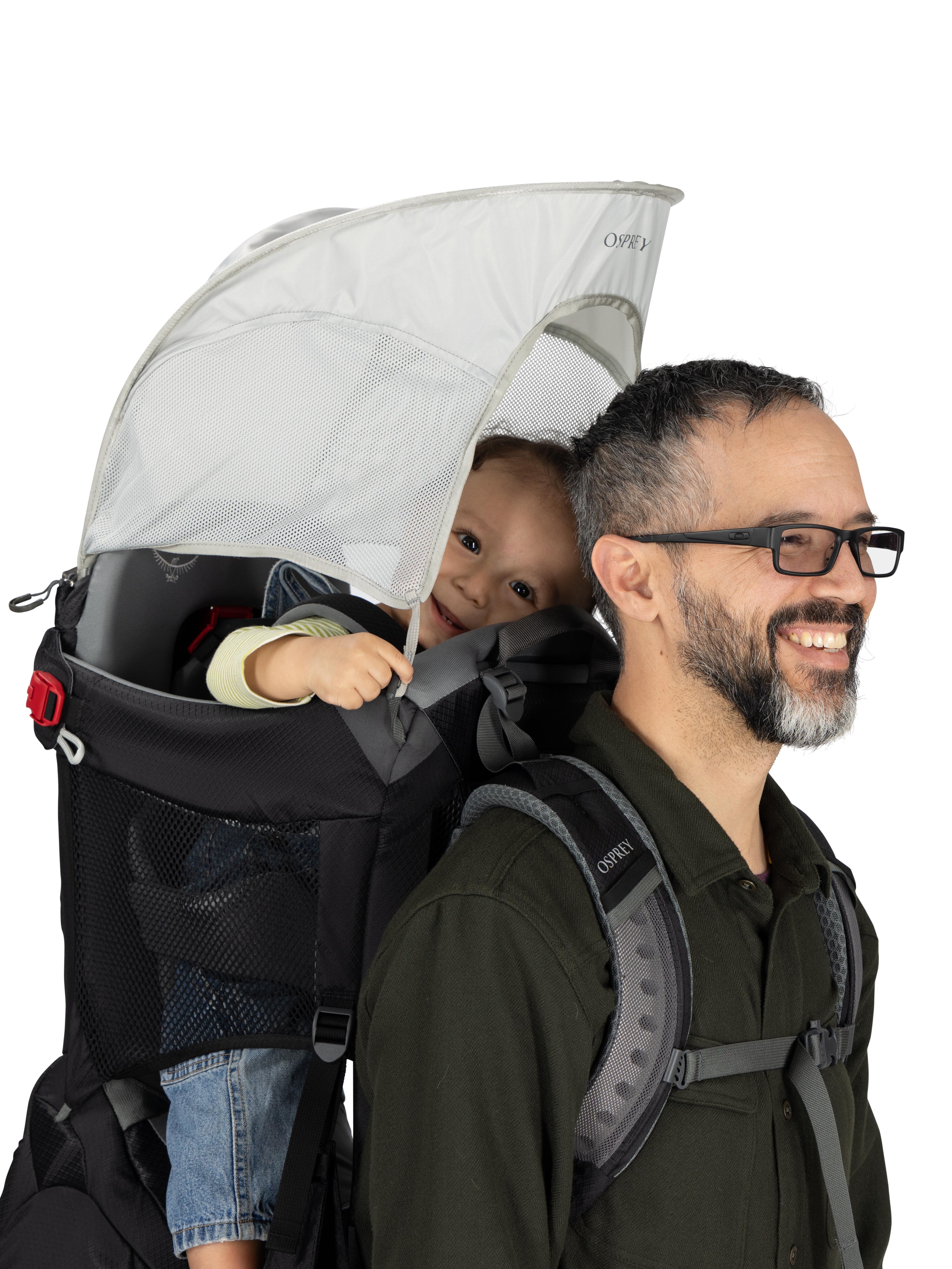 Osprey Poco Premium Child Carrier Backpack - Lightweight & Ergonomic Hiking Baby Carrier for Outdoor Adventures | Perfect for Hiking, Travel & Family Camping Trips