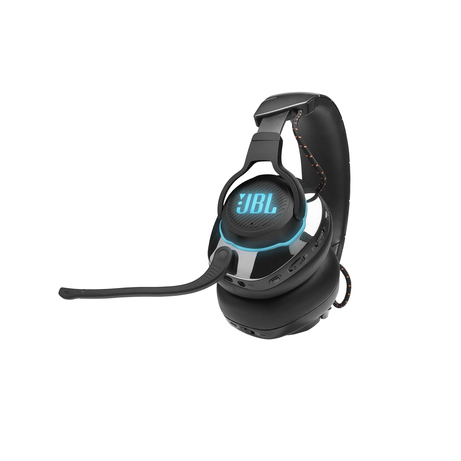 JBL Quantum 810 Wireless Gaming Headset with Voice-Focus Boom Mic - Over-Ear Noise Cancelling Headphones for PC, PS5, Xbox - 30 Hour Battery Life - Perfect for Online Gaming, Live Streaming & Video Conferencing