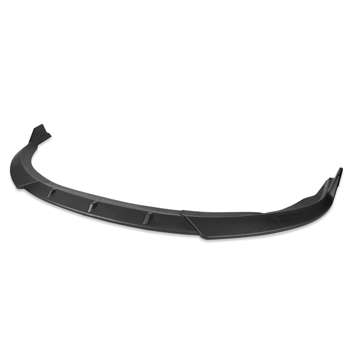 DNA MOTORING 2-PU-571 STP-Style Front Bumper Lip 3PCS for 2015-2017 Toyota Camry - Matte Black Splitter | Aggressive Look & Enhanced Aerodynamics | Perfect for Car Enthusiasts & Street Racing