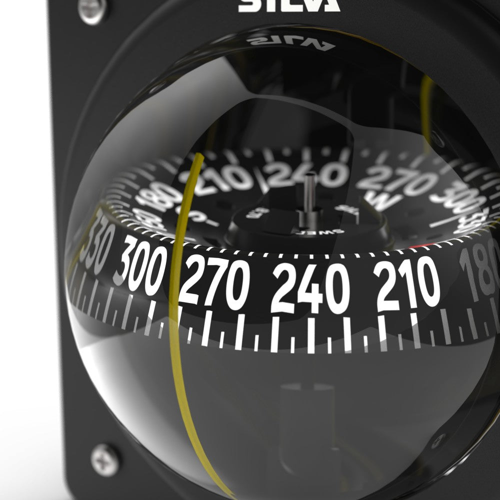 Silva 70P Small Boat Marine Compass - Waterproof & Durable Navigation Tool for Boating, Kayaking, Fishing | Perfect for Sailboats, Dinghies & Canoes