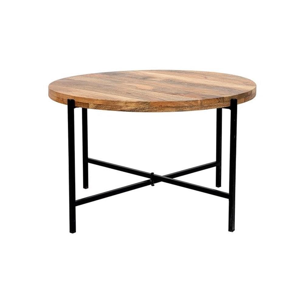 Porter Designs Camden Coffee Table - Natural Wood Finish - Modern Living Room Furniture for Home Decor & Small Spaces