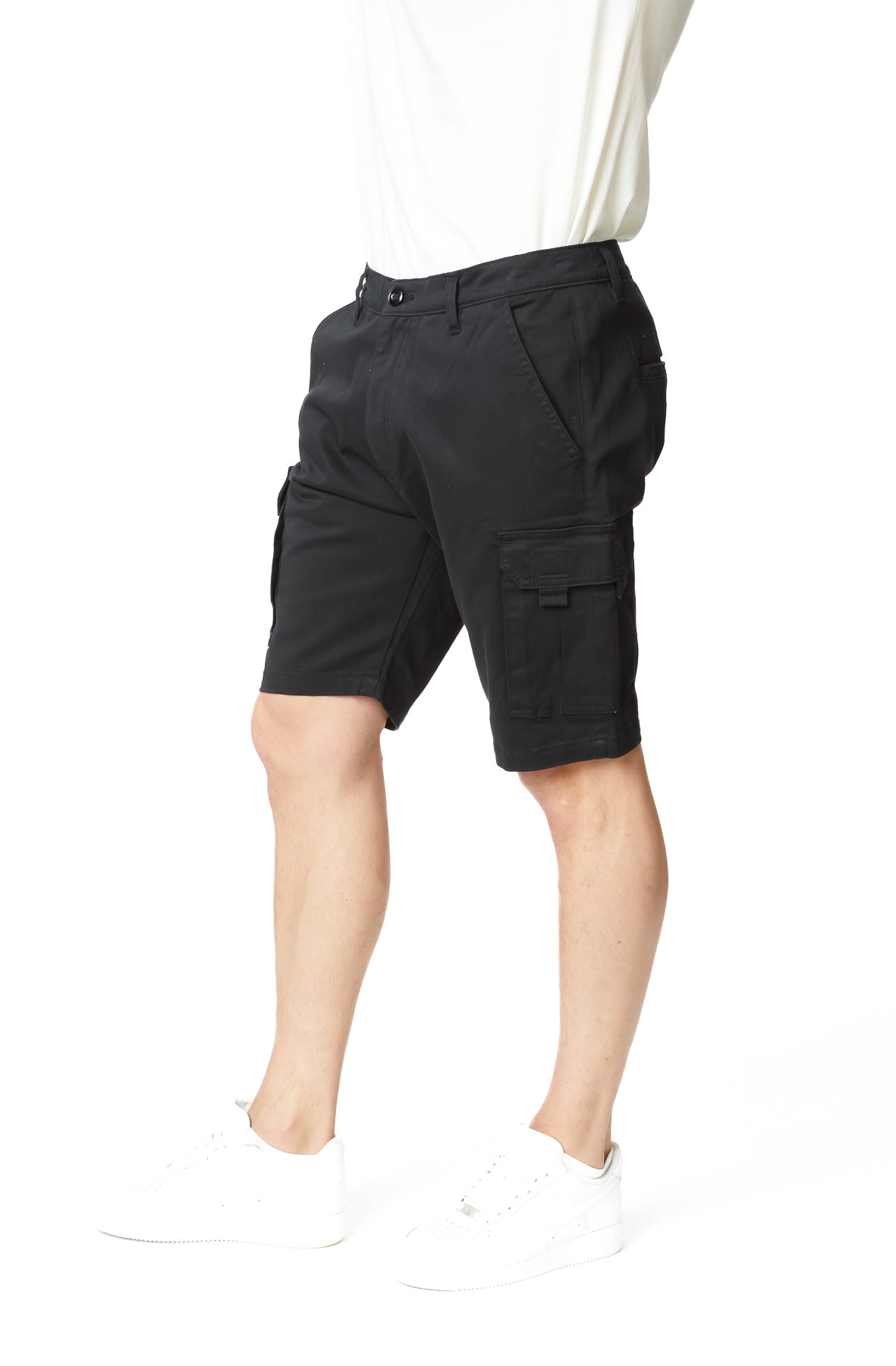 Men's Casual Shorts Hb2022 Hawksbay Black - Comfortable Summer Shorts for Outdoor Activities, Gym, and Beach Wear