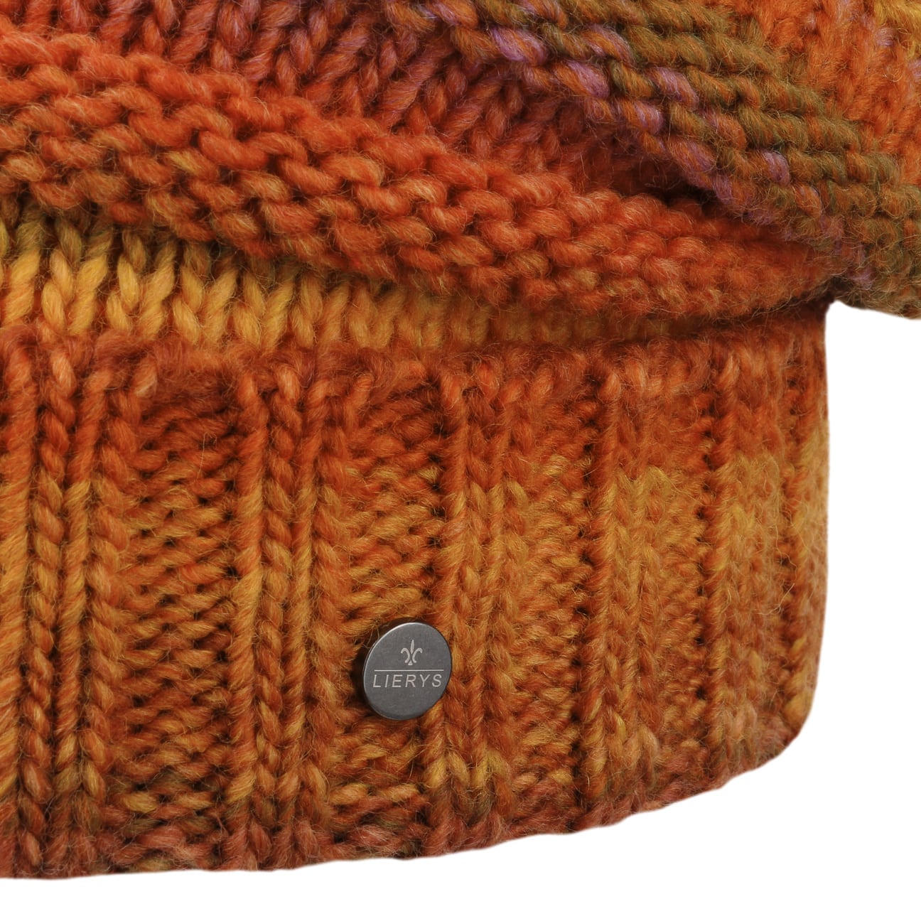 Lierys Faux Fur Pompom Beanie - Soft Winter Knit Hat for Women & Men - Cozy Cold Weather Accessory for Skiing, Snowboarding & Outdoor Activities