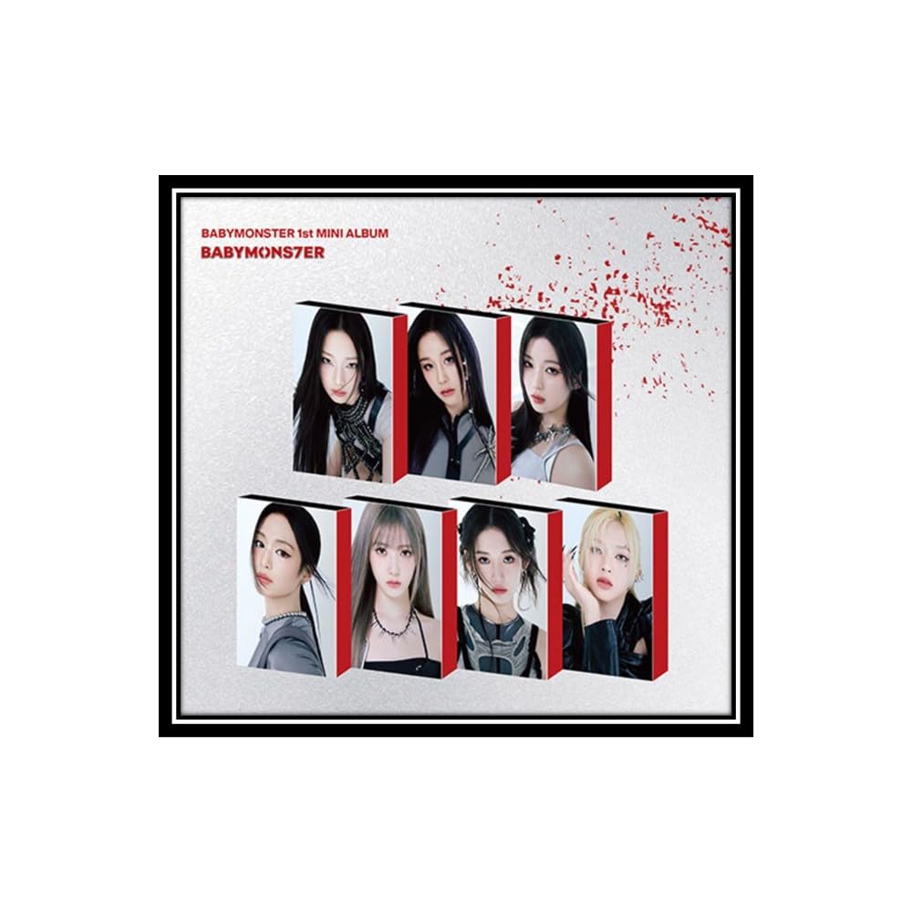 BABYMONSTER BABYMONS7ER 1st Mini Album YG TAG Album Ver (AHYEON) - Kpop Merchandise, YG Entertainment Collectible, Perfect for Kpop Fans and Album Collectors