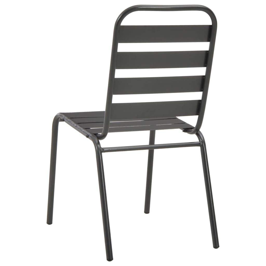 5-Piece Outdoor Bistro Table Set - Rust & Weather Resistant Patio Furniture for Garden, Deck, or Backyard Dining
