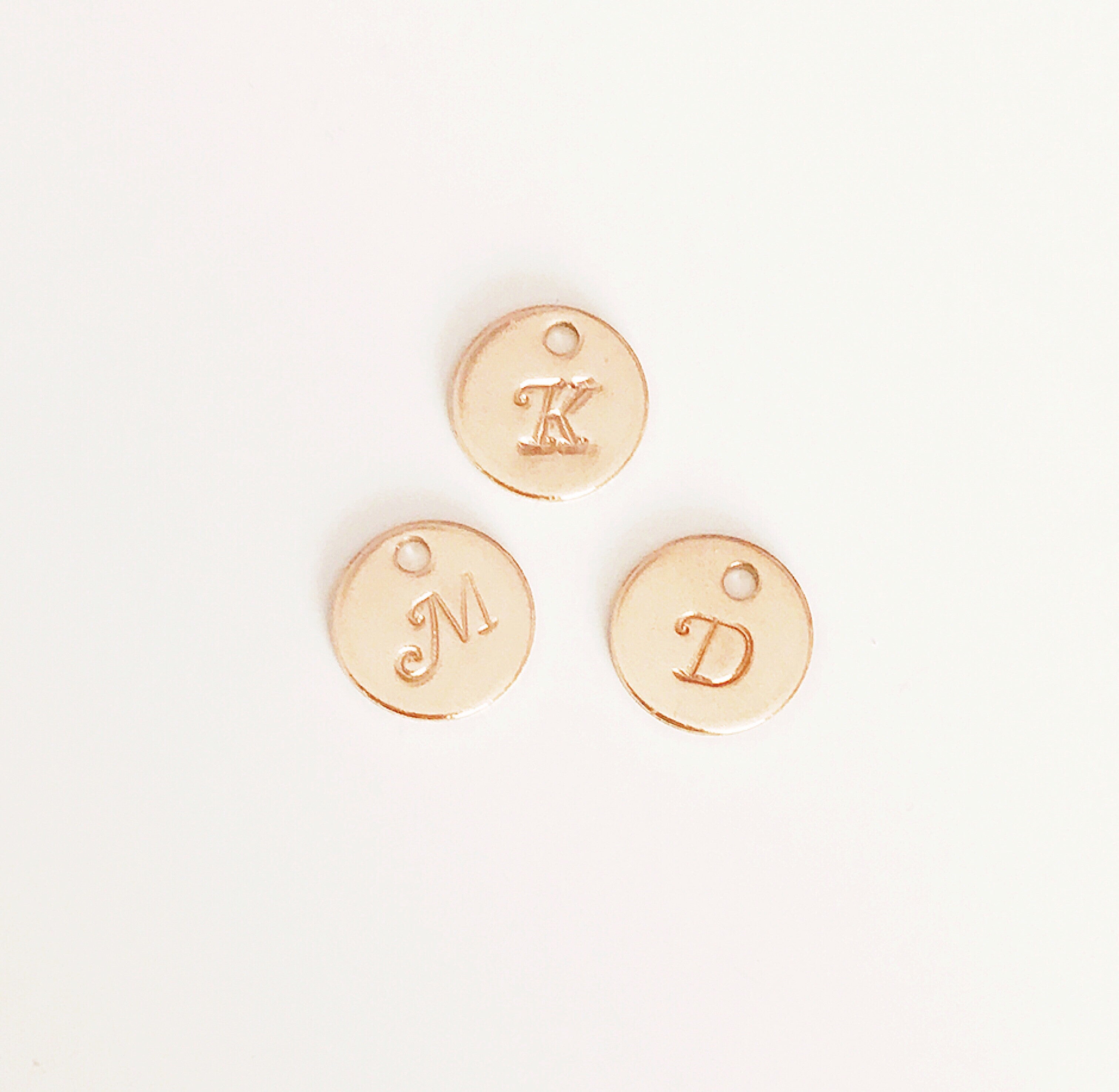 Personalized Monogram Charm Add-On for Jewelry & Accessories - Perfect for Necklaces, Bracelets, and Keychains