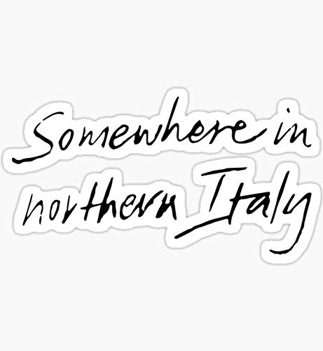 Somewhere in Northern Italy Vinyl Sticker - Waterproof Decal for Cars, Trucks, Laptops, Windows & Walls - Durable Graphic Art for Vehicles, Tech Devices & Home Decor - Perfect for Travel Lovers & Italian Culture Enthusiasts
