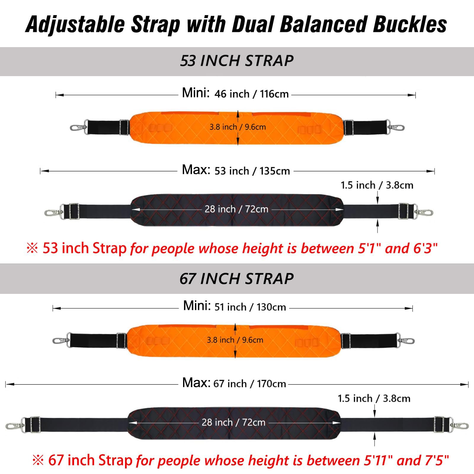 Ultra Comfortable Anti-Theft Shoulder Strap Bag Belt with Padded Design & 2-Tone Reversible Style - Perfect for Travel, Commuting, and Everyday Security