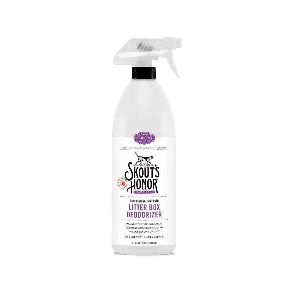 Professional Strength Cat Litter Box Deodorizer - Eliminates Odors Instantly | Long-Lasting Freshness for Multi-Cat Homes | Ideal for Small Spaces & Pet-Friendly Apartments