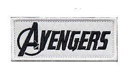 Avengers Logo Military Hook Loop Tactics Morale Embroidered Patch - Iron on Sew On for Jackets, Hats, Bags | Superhero Fan Accessories for Cosplay, Gifts & Collectibles