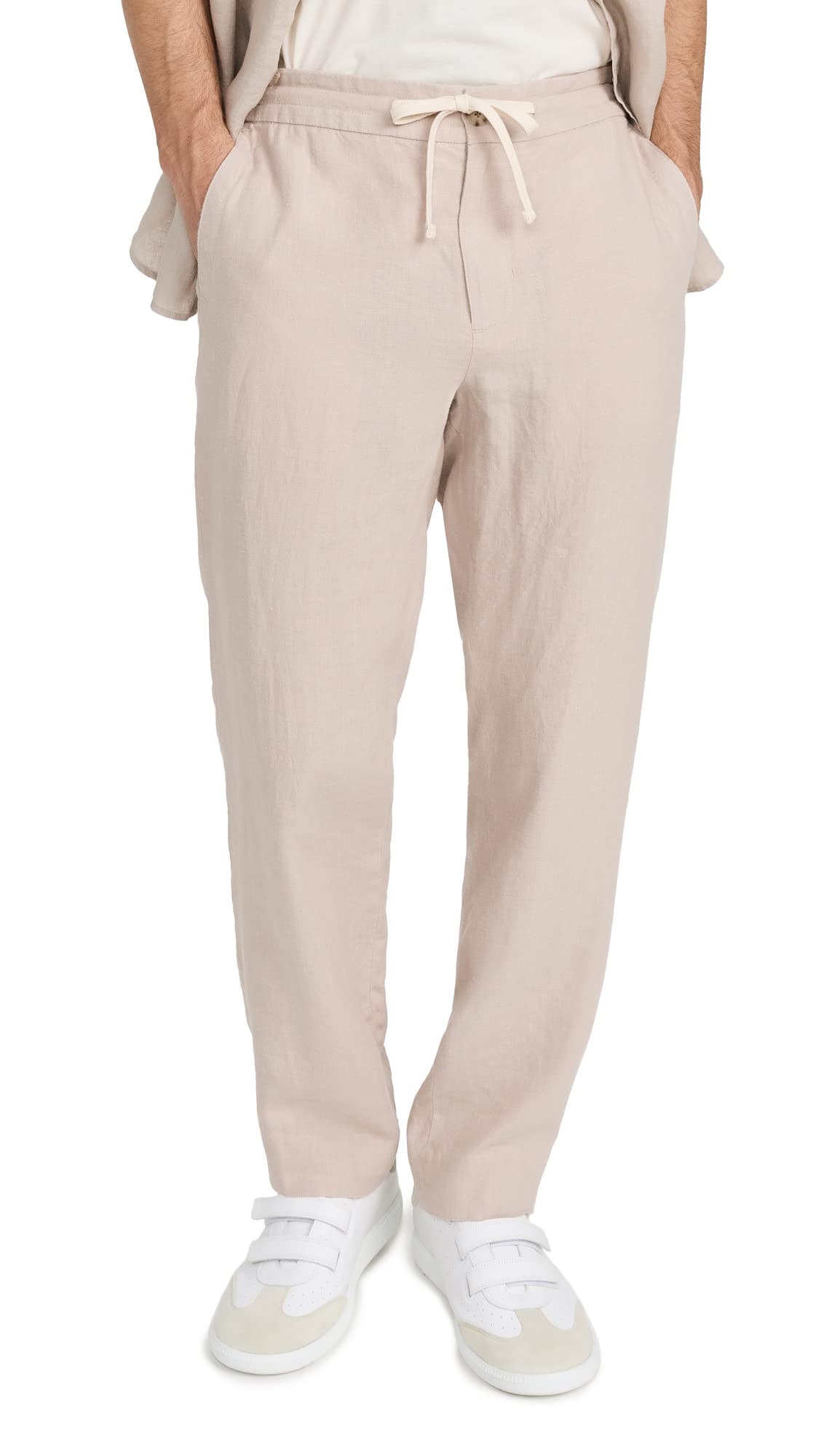 Vince Men's Lightweight Hemp Pants - Breathable Casual Trousers for Summer | Perfect for Travel, Yoga & Outdoor Activities