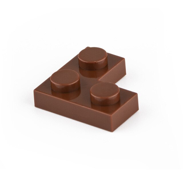 20pcs 2x2 Plate Corner MOC Building Bricks 2420 - Perfect for LEGO-Compatible Models, DIY Projects & Creative Play