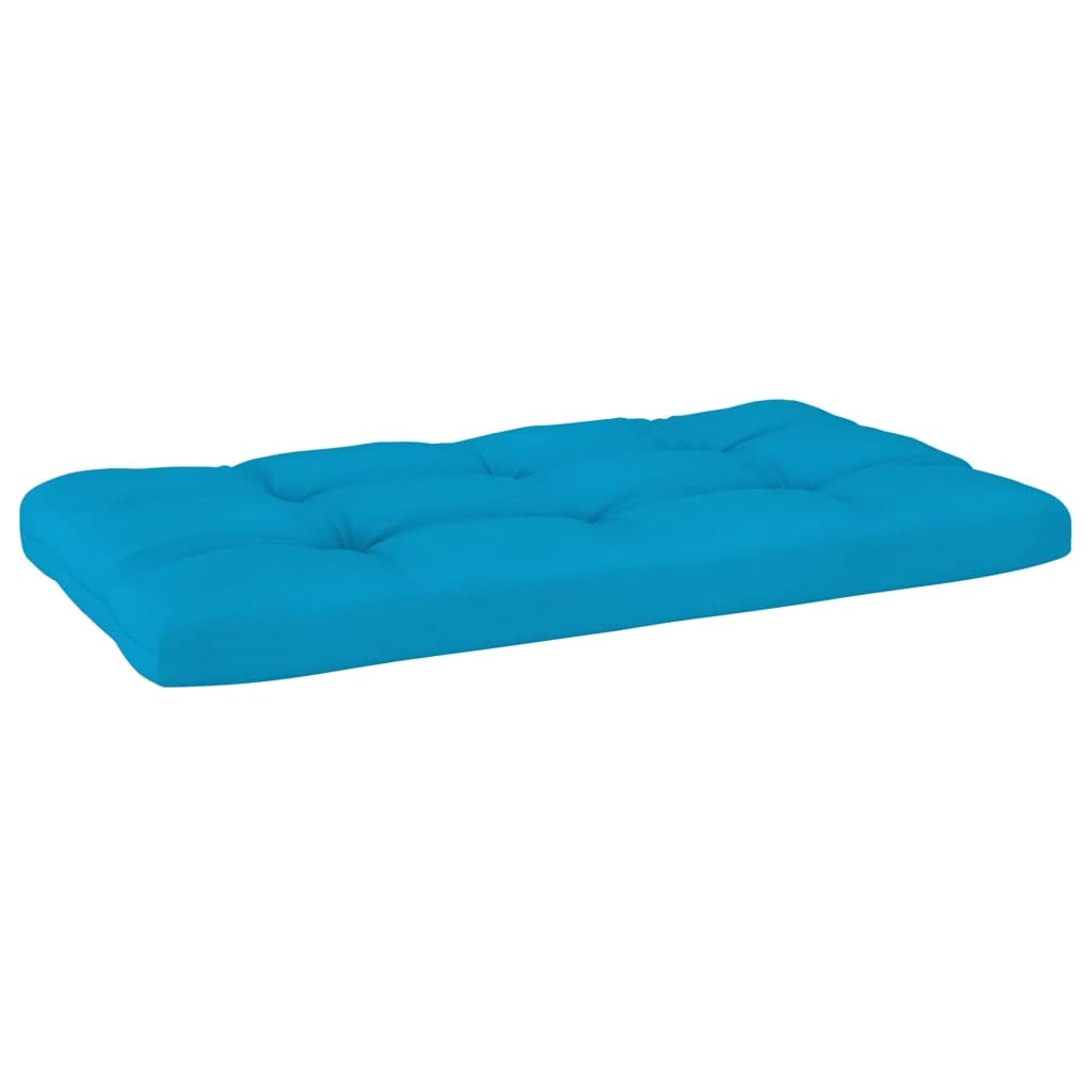 Premium SKM Pallet Sofa Cushions Set of 3 - Soft Blue Water-Resistant Cushions for Outdoor Patio, Garden, and Poolside Lounging