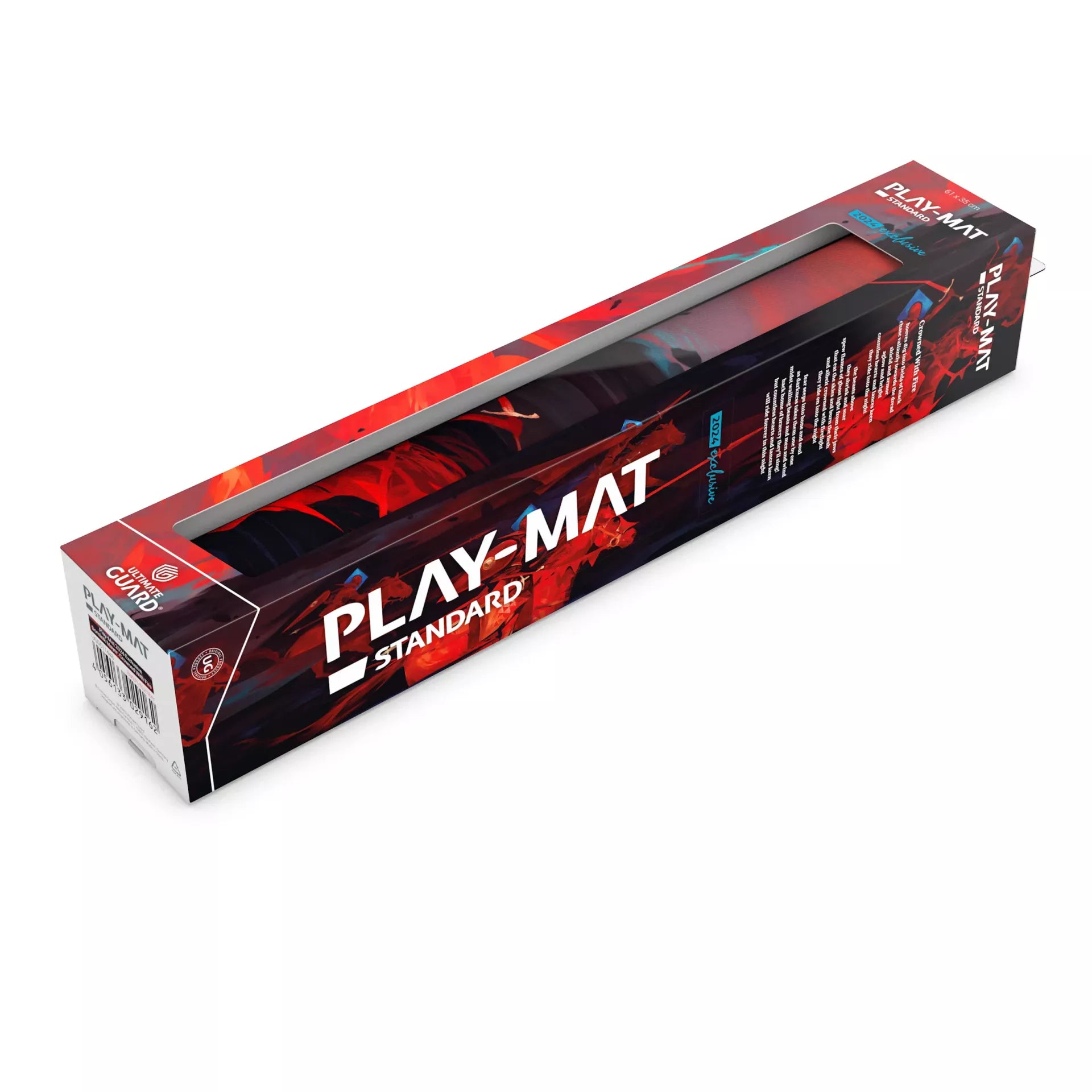 Dominik Mayer: Crowned With Fire Artist Edition 2024 Playmat - Premium Gaming & Card Protection Mat for MTG, Yu-Gi-Oh, TCG Collectors