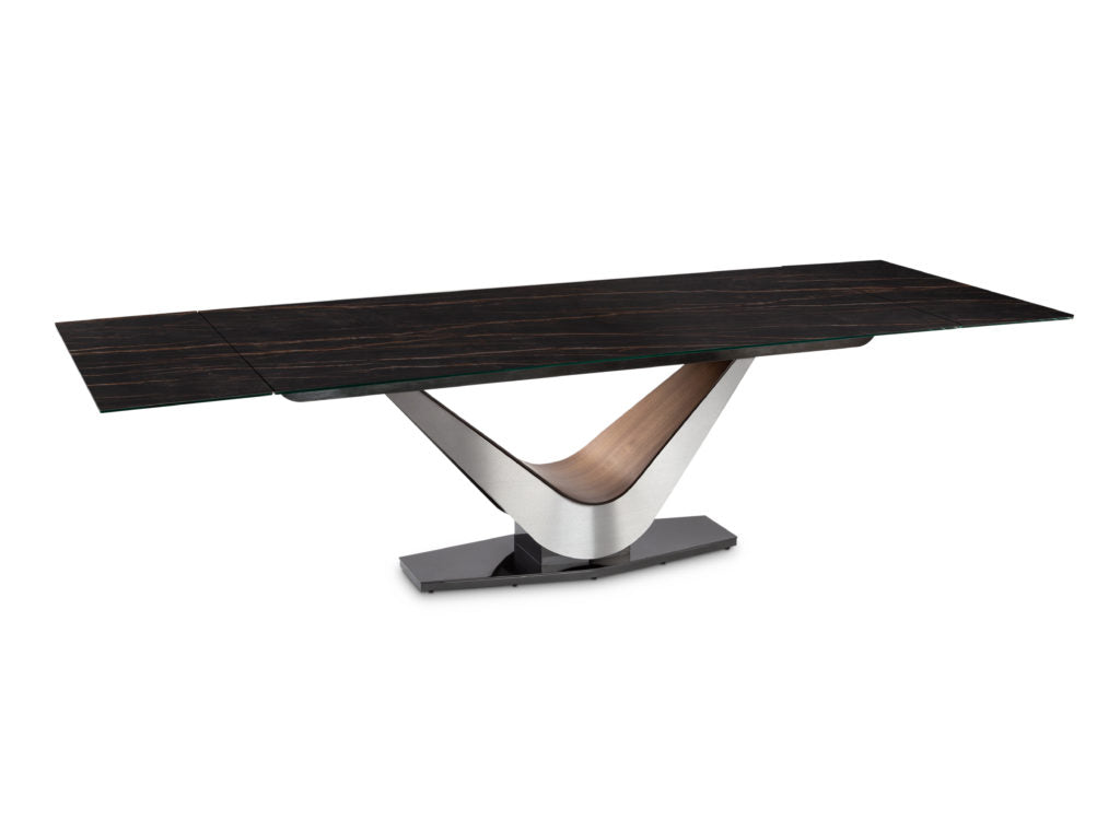 ELITE MODERN Victor Dining Table - Elegant Modern Dining Room Furniture for Home & Restaurant Use
