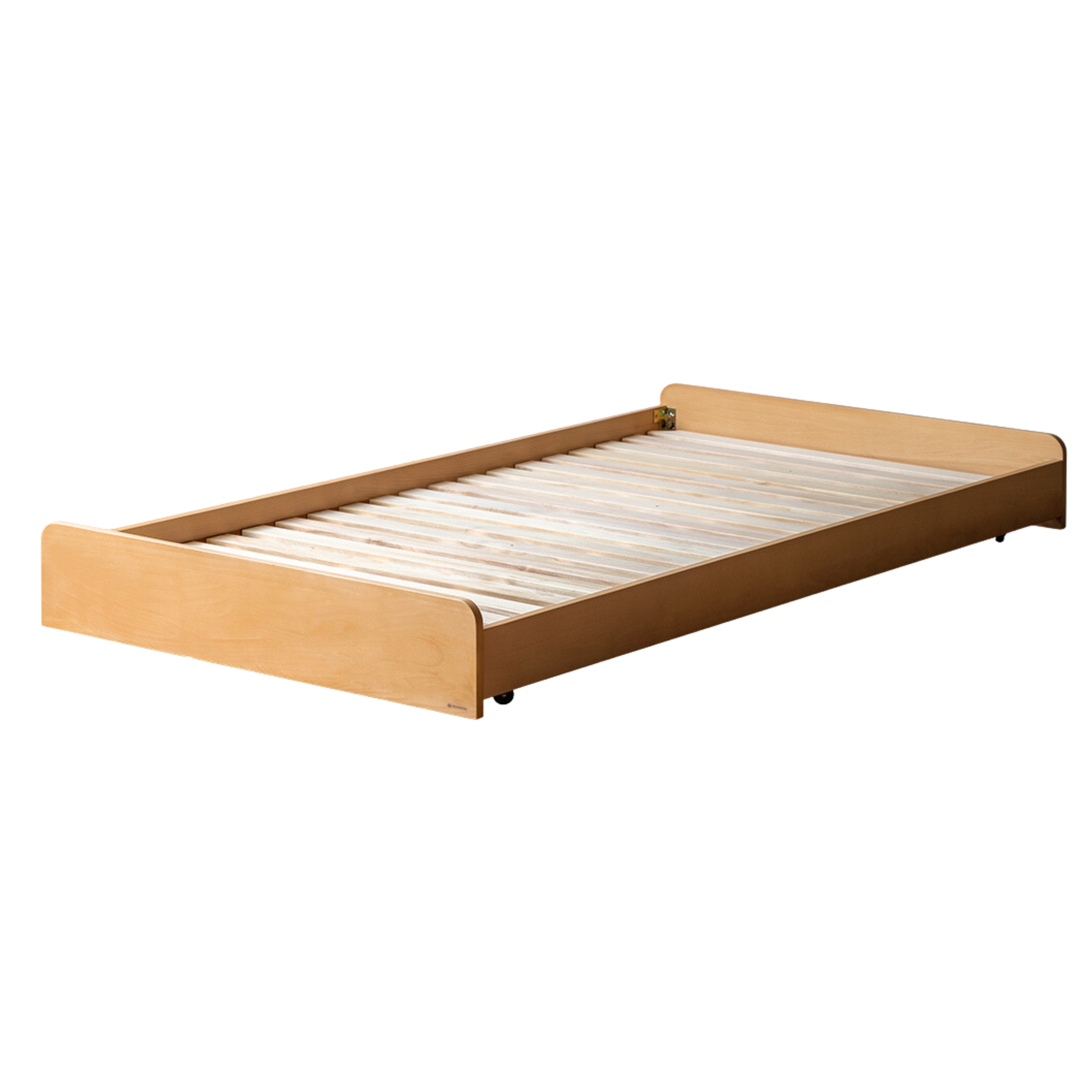 Natural Wood Color Individual small bed