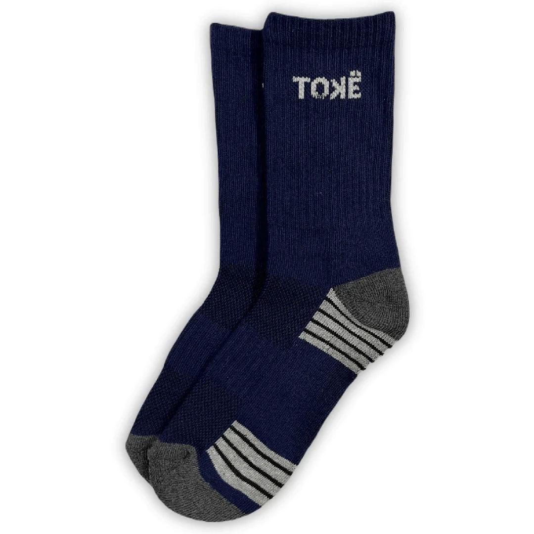 Breathable Kids Cotton Performance Socks 3-Pack for Boys & Girls - Soft Athletic Socks for Running, Sports & Daily Wear (Sizes 4-9 Years)