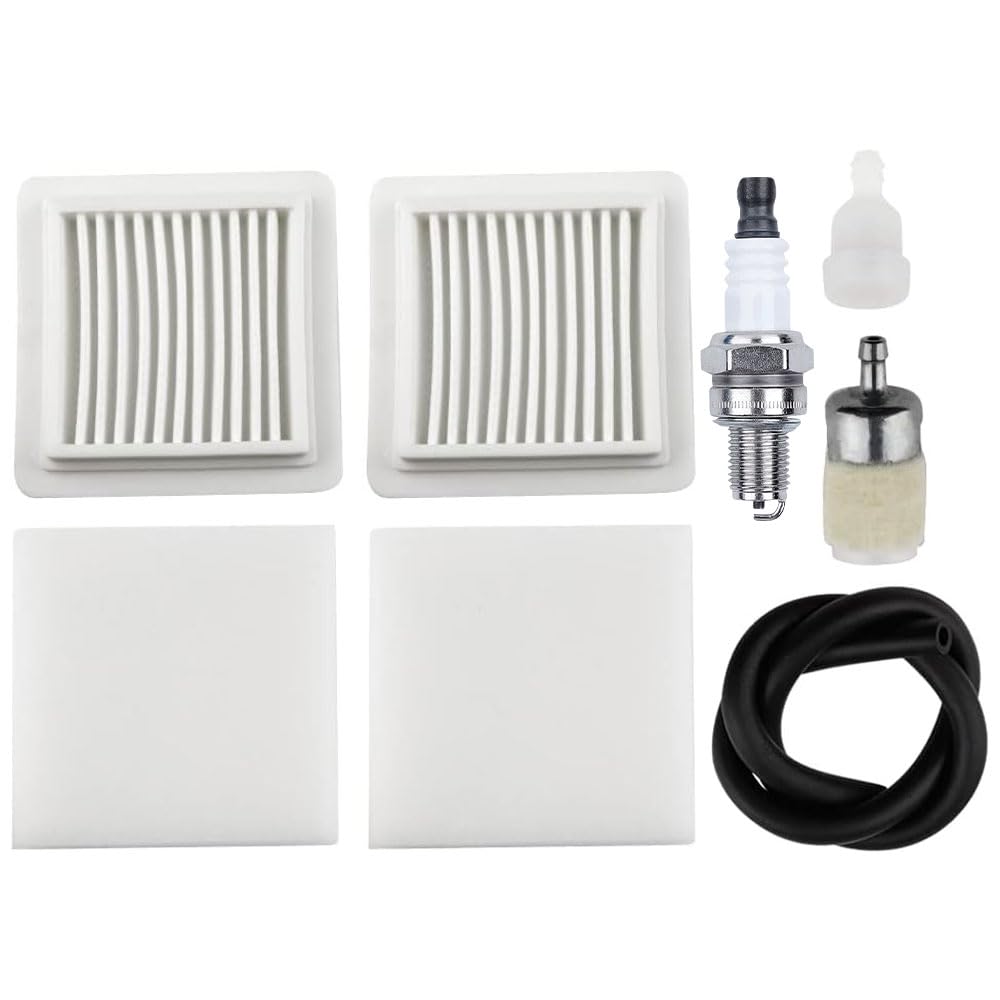 2-Pack Air Filter Replacement for Echo SRM-2620 SRM-2620T SRM-3020 & Shindaiwa AH262 T262 LE262 - Compatible with Weed Eater Trimmer, Blower - Includes A226002030 A226002040 Filters, Fuel Filter, Line & Spark Plug Kit - Perfect for Lawn Maintenance & Landscaping Equipment