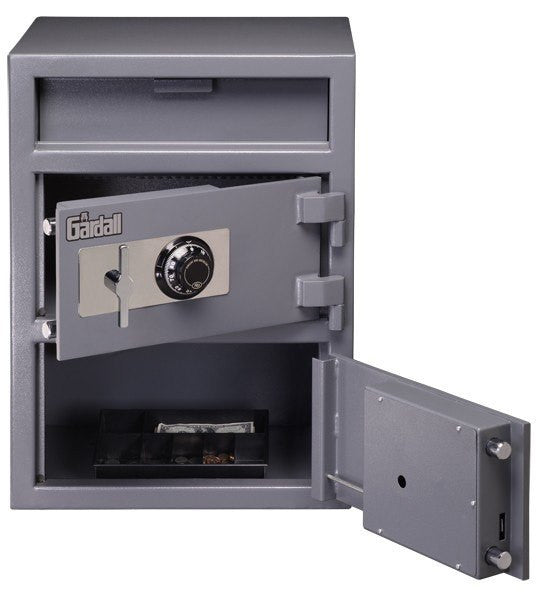 Gardall LCF2820 G C Double Door Depository Safe - High Security Commercial Safe for Cash, Valuables & Documents - Ideal for Retail Stores, Banks & Offices