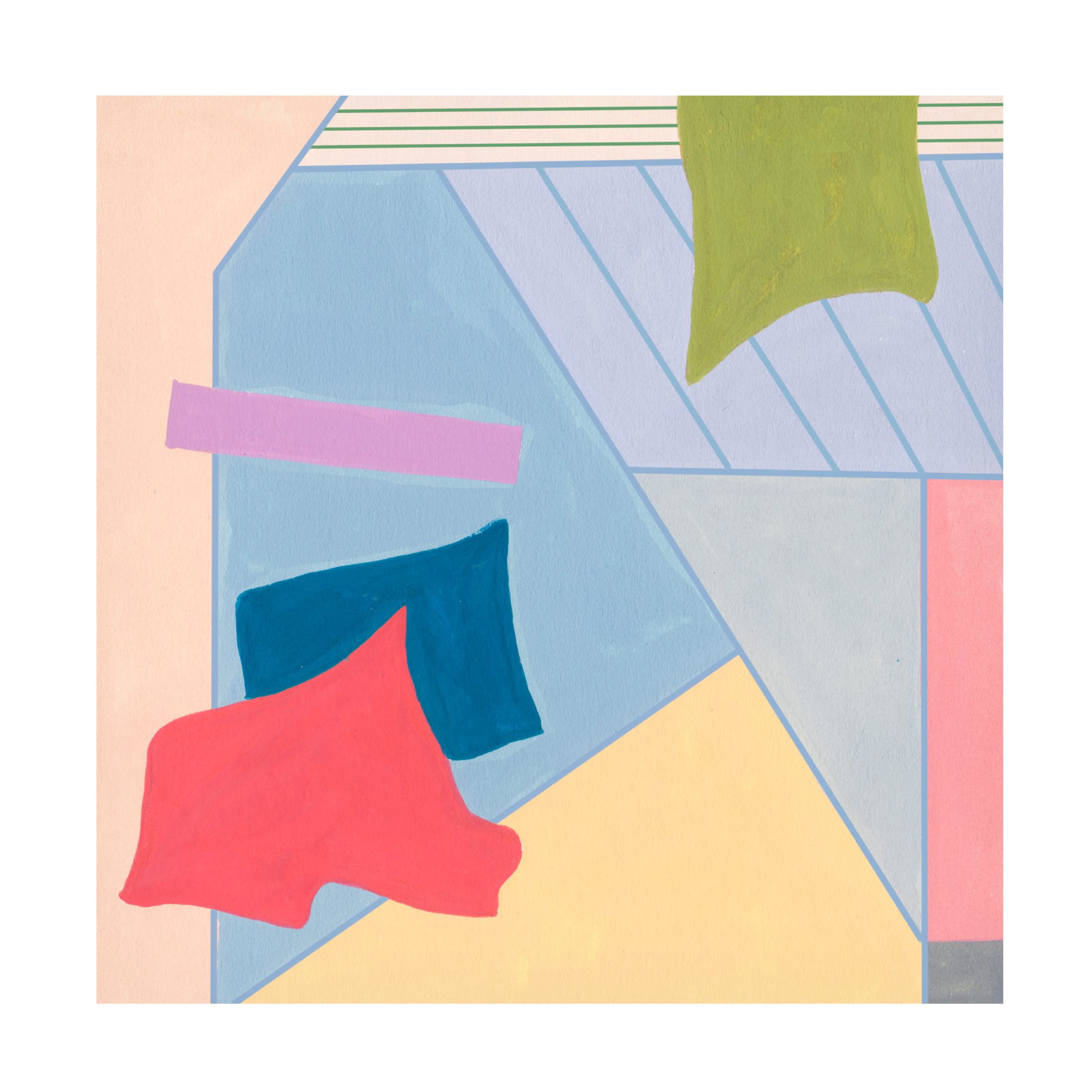 Trademark Fine Art 'Radiant Light V' Abstract Canvas Wall Art by Melissa Wang - Modern Home Decor for Living Room, Bedroom & Office