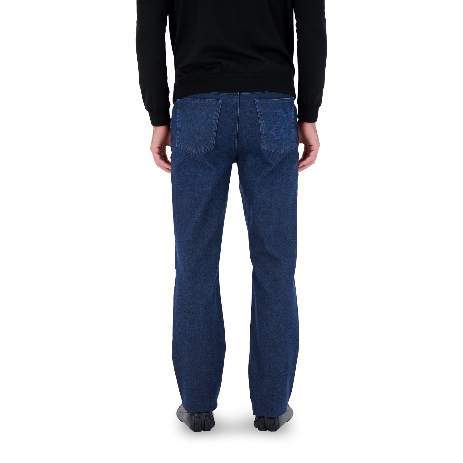 Zilli Blue Jeans for Men - Premium Denim Jeans, Comfortable & Stylish Slim Fit - Perfect for Casual Wear, Office & Night Out