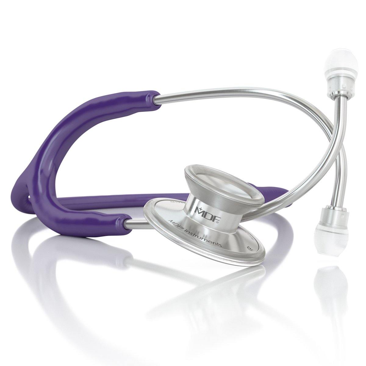 Acoustica® Purple Stethoscope - Premium Medical Stethoscope for Doctors, Nurses & Students - Ideal for Clinical Use, Patient Exams & Medical Training