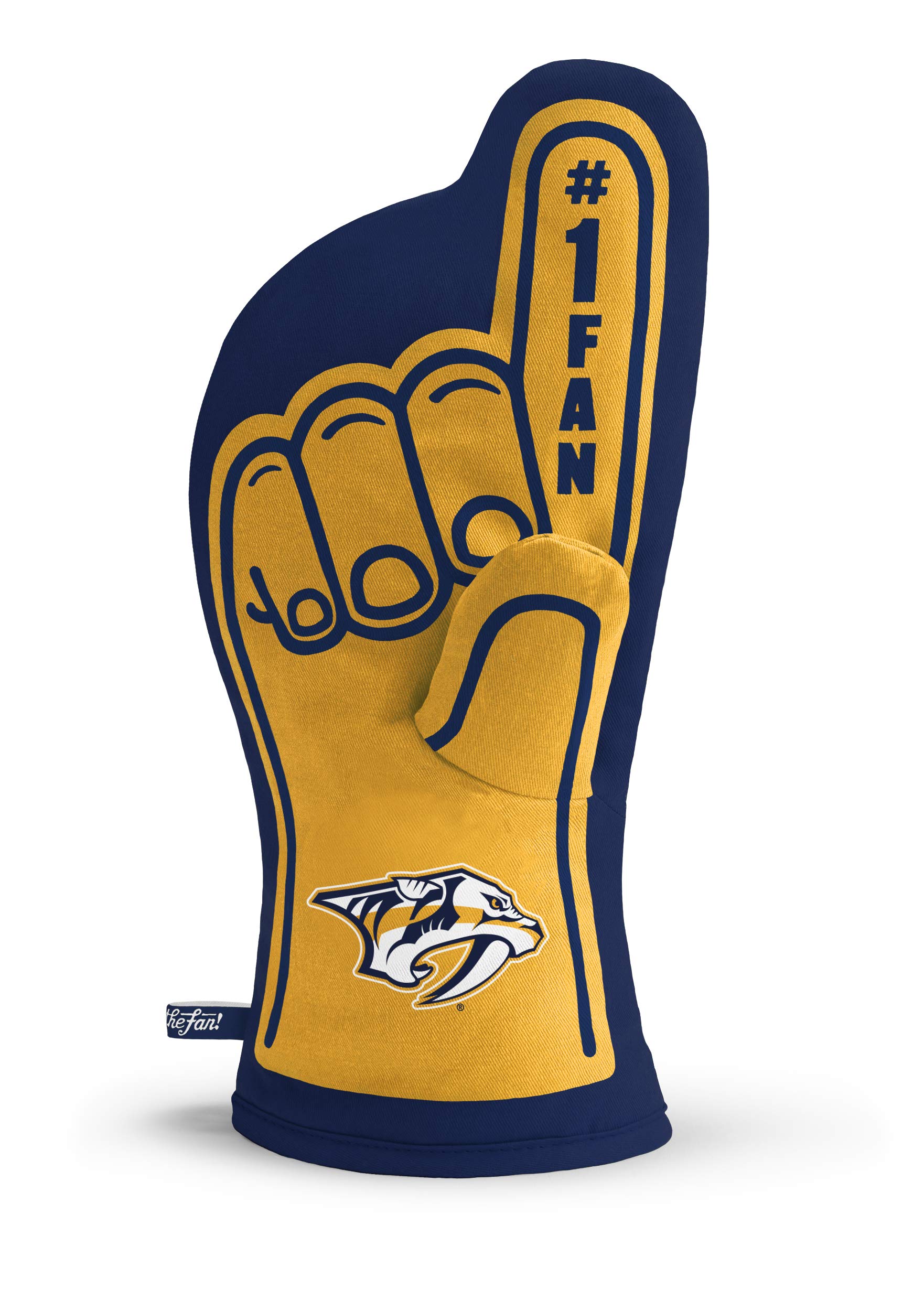 YouTheFan NHL #1 Oven Mitt - Heat Resistant Glove for Cooking, Baking & Grilling - Perfect for Hockey Fans & Kitchen Safety