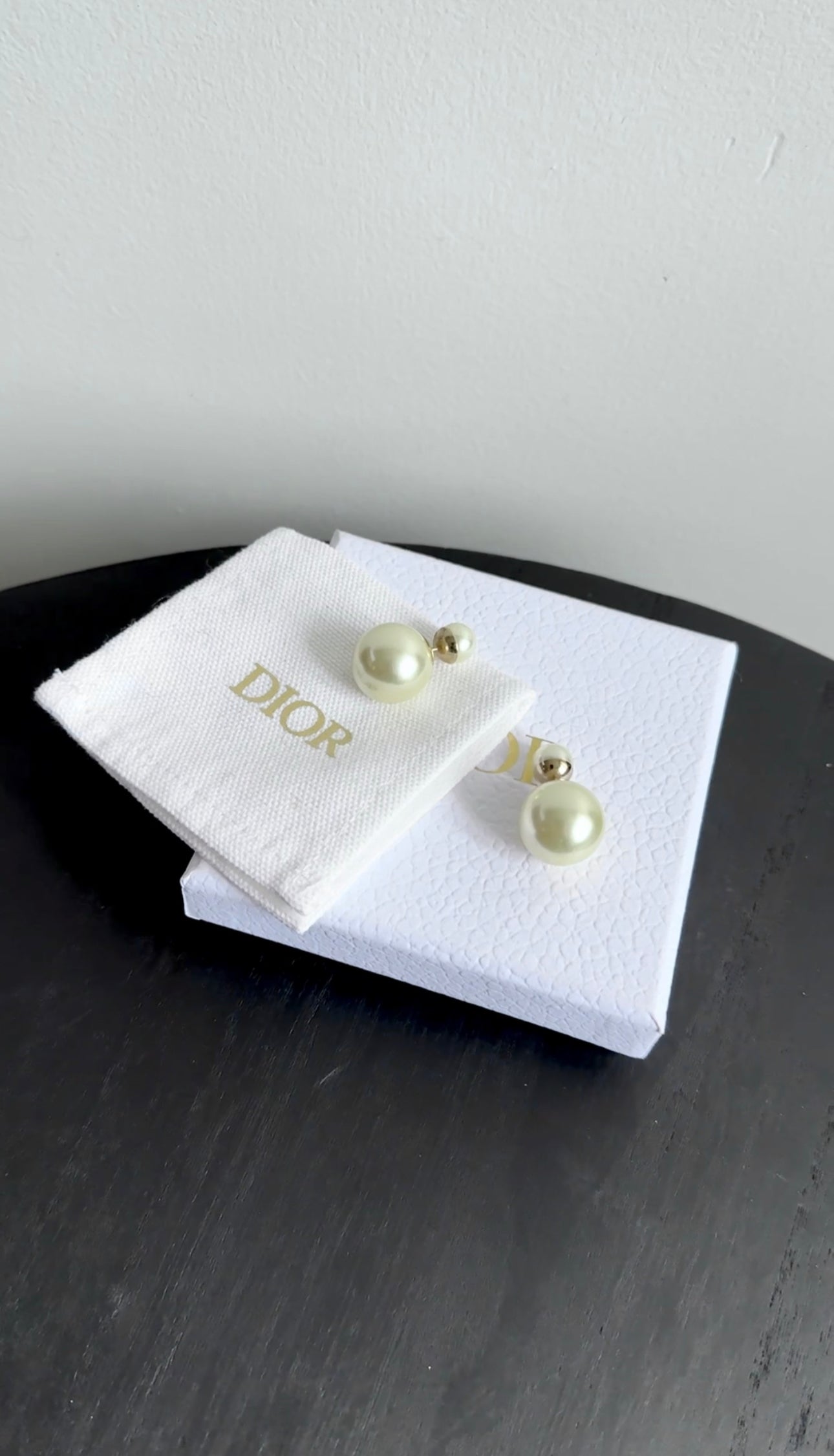 Christian Dior Tribales Faux Pearl Earrings - Elegant Fashion Jewelry for Women | Perfect for Weddings, Parties & Special Occasions