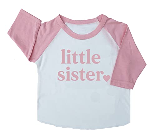 Little Sister Pink & Pink Raglan