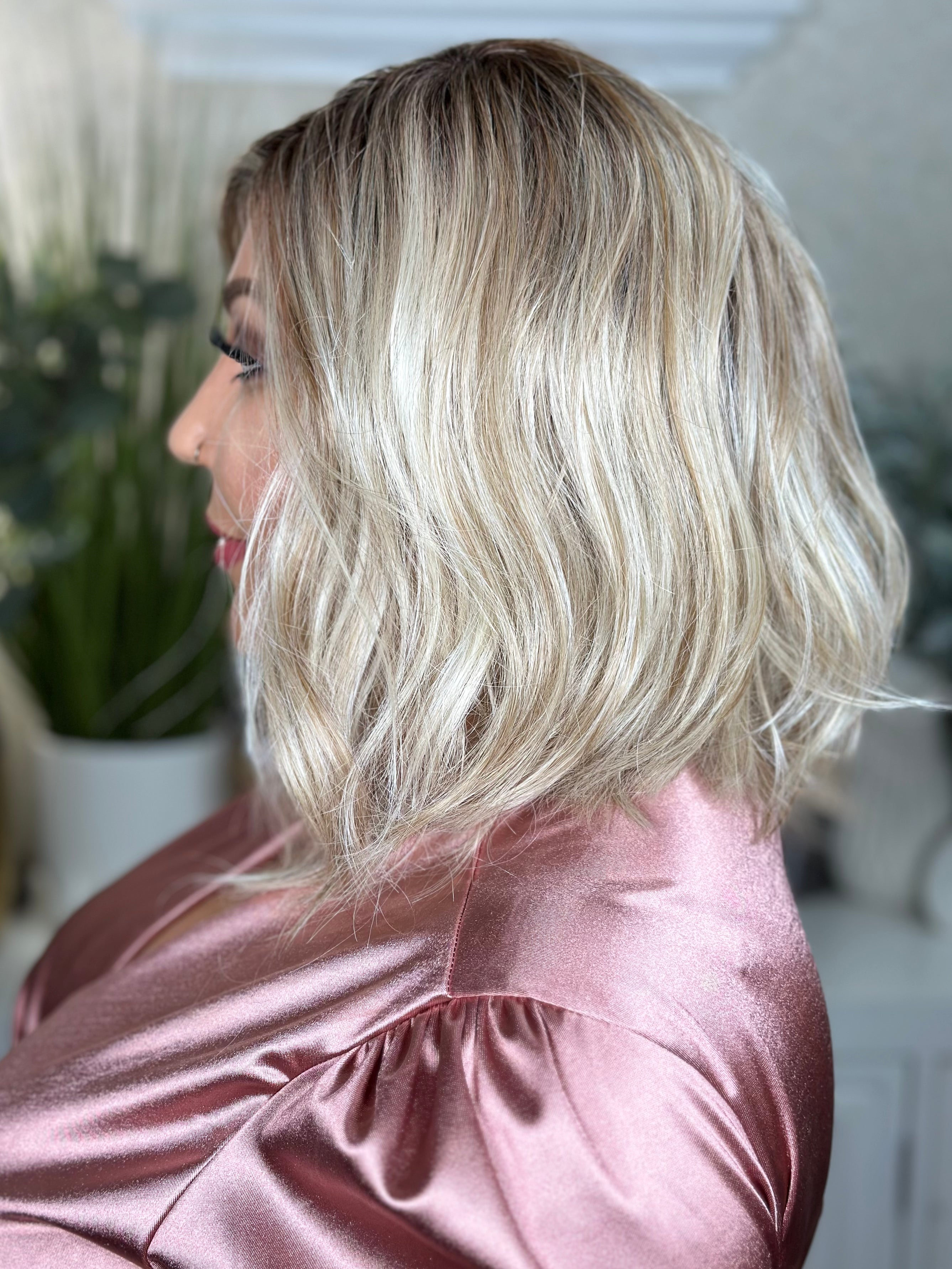 TIMELESS TREASURE Sandy Blonde Hair Extensions - Premium Clip-in Human Hair for Natural Volume & Length | Perfect for Parties, Weddings & Daily Styling