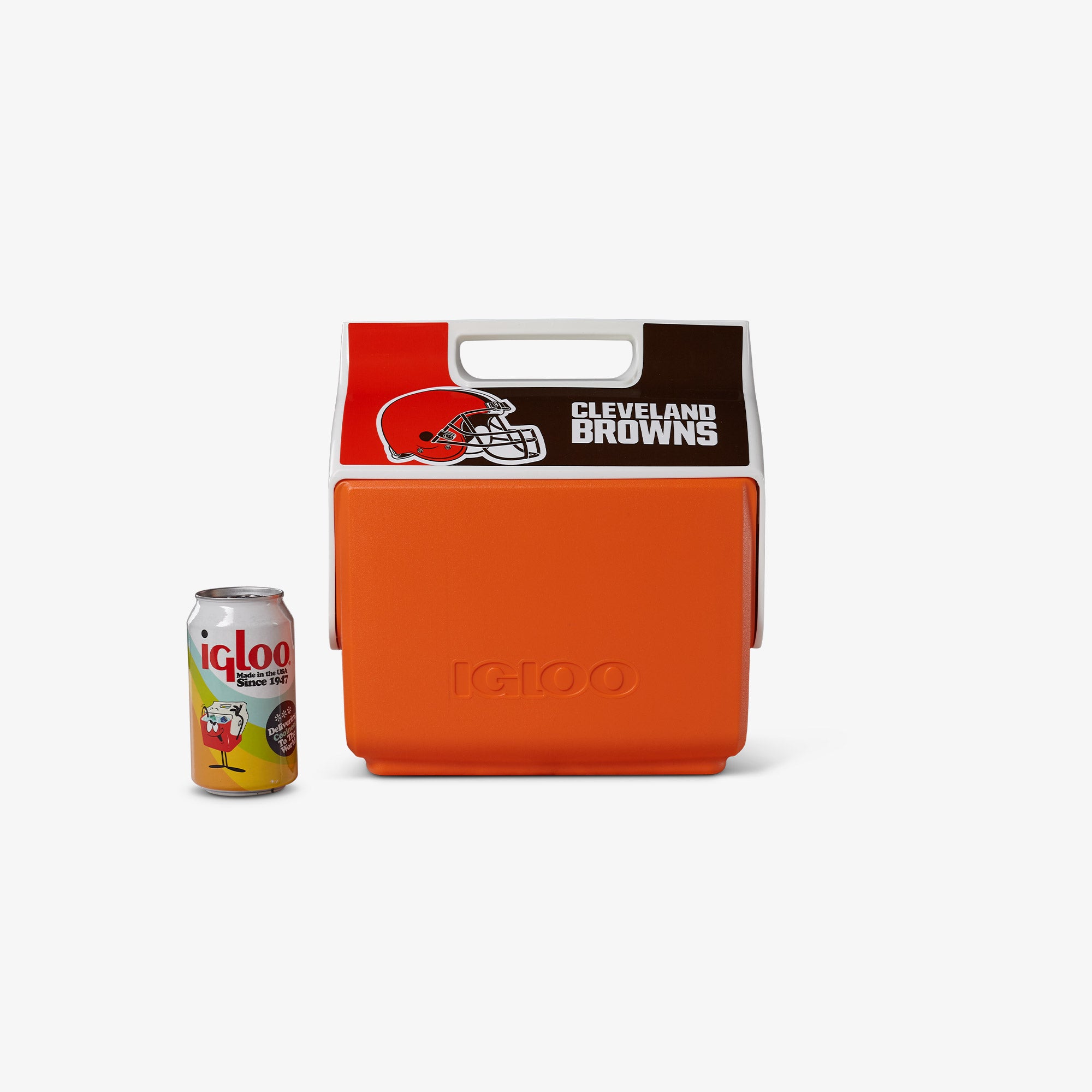 Cleveland Browns 7 Quart Insulated Cooler - Portable Picnic Lunch Box for Tailgating, Camping & Outdoor Adventures