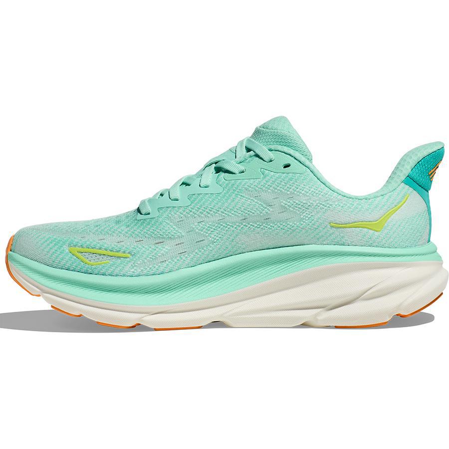 HOKA Women's Clifton 9 Running Shoes - Lightweight Cushioned Sneakers for Road Running, Walking & Gym Workouts