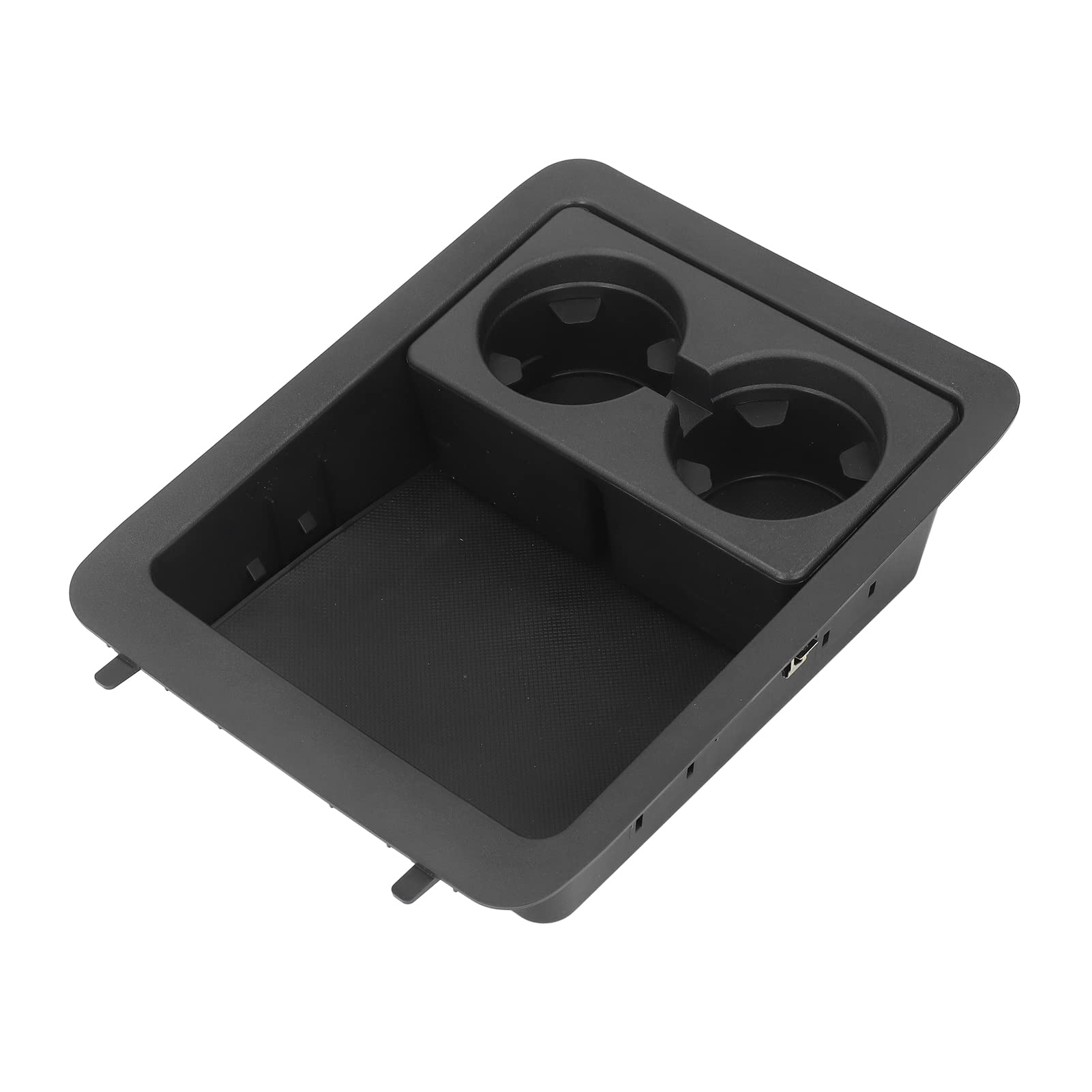 Aramox Center Console Organizer Tray - Universal Cup Holder & Storage Accessory for Chevy Avalanche, Silverado, Suburban, Tahoe (Part# 22860866) | Car Interior Upgrade for Business & Travel