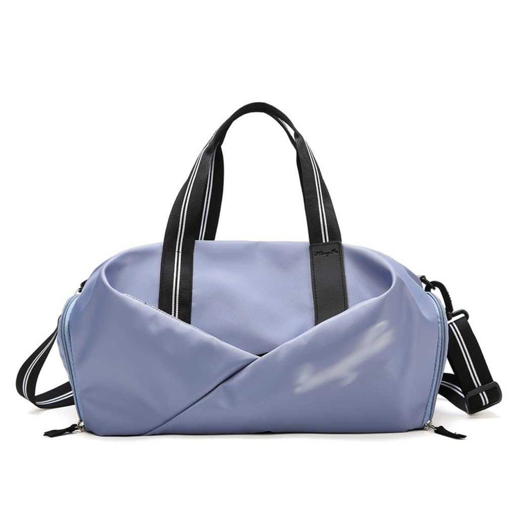 MMLLZEL Women's Gym Bag - Large Sports Duffel Bag for Fitness, Yoga, Travel & Workout - Waterproof Shoe Compartment & Wet/Dry Storage - Perfect for Gym, Yoga Class, Swimming & Sports Travel (Color A)