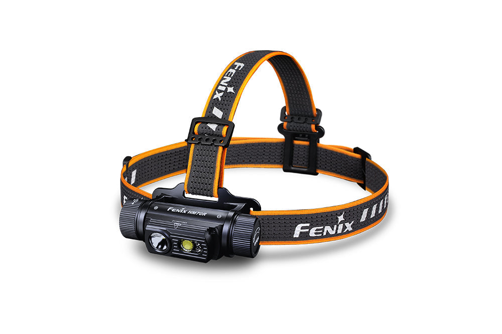 Fenix HM70R Rechargeable LED Headlamp - 1600 Lumens, USB-C Charging, Waterproof Headlight for Camping, Hiking, Running & Outdoor Adventures (Open Box)