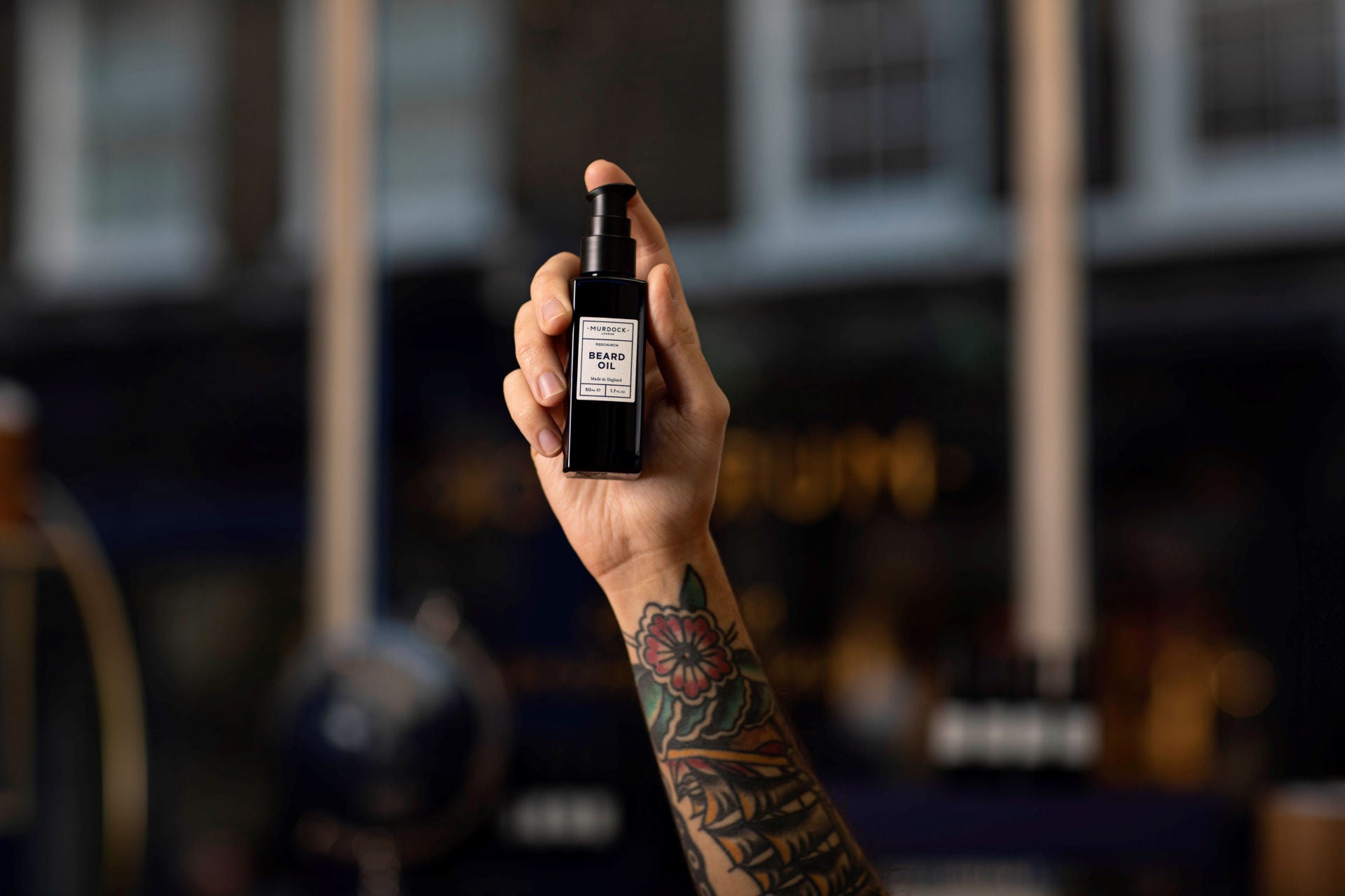 Murdock London Beard Oil for Men - Natural Grooming & Conditioning Beard Oil with Argan & Jojoba Oils - Perfect for Daily Use & Styling