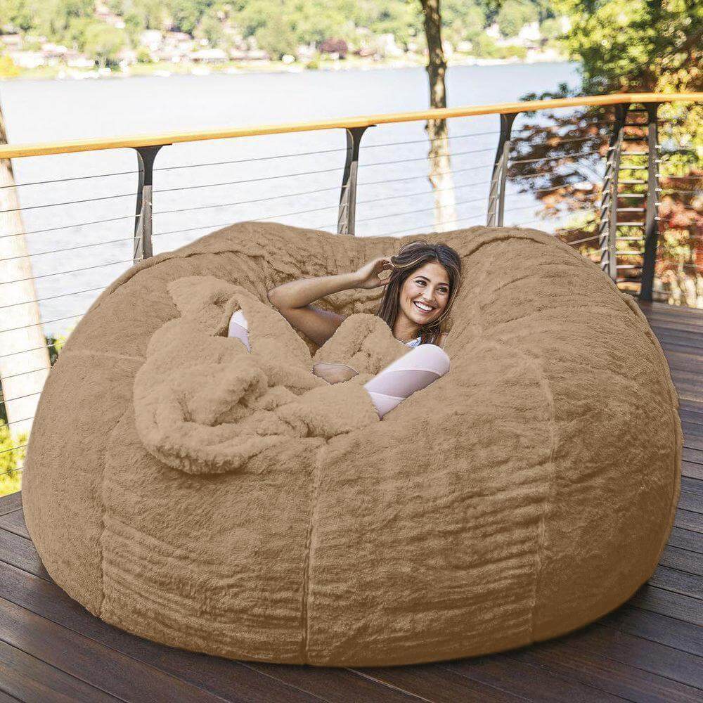 Luxury Faux Fur Couch Cover - Soft & Cozy Sofa Protector for Living Room, Perfect for Winter Home Decor & Pet-Friendly Furniture Protection