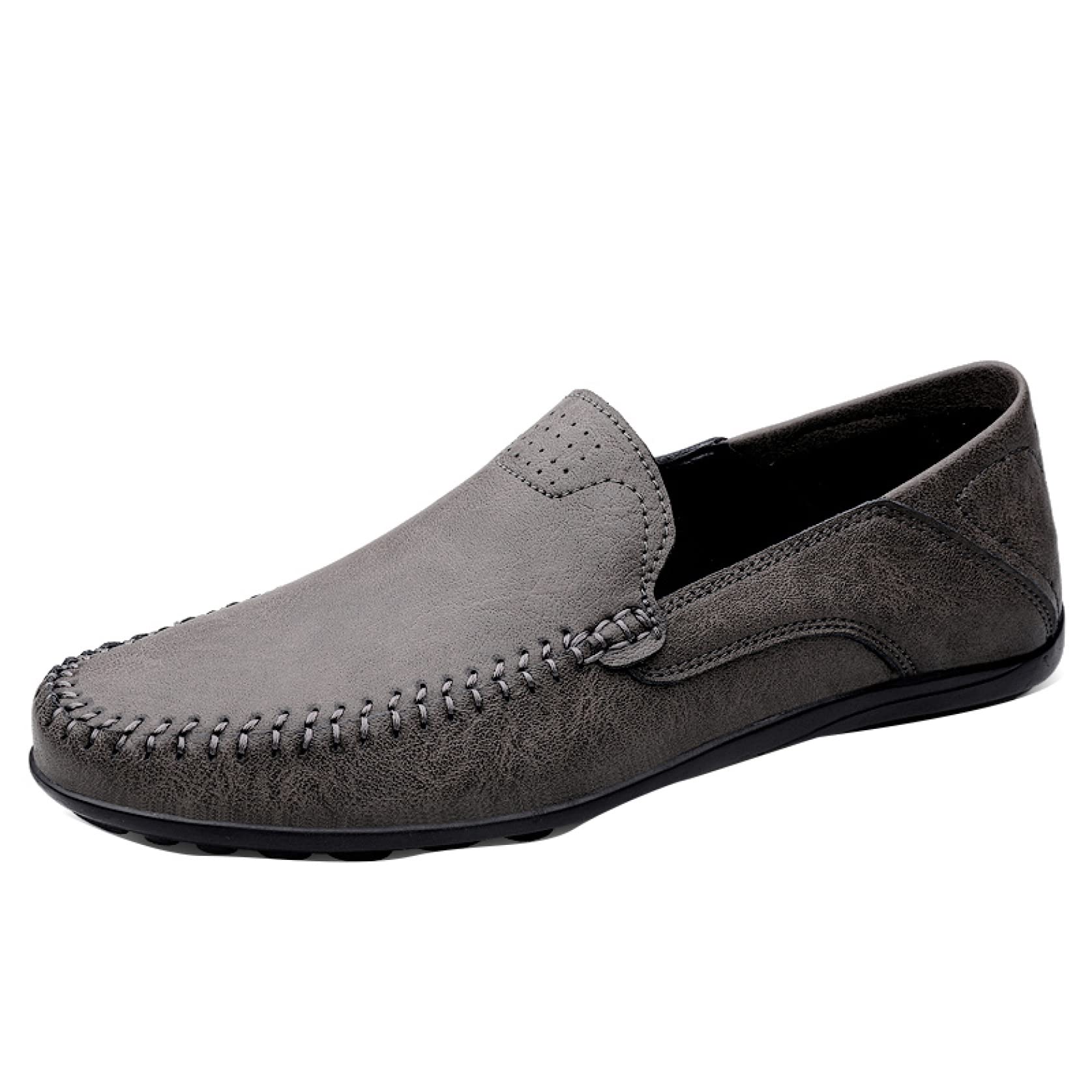 Men's Casual Slip-On Loafers - Lightweight Breathable Moccasin Boat Shoes for Men | Comfortable Driving & Leisure Shoes for Daily Wear, Travel, and Outdoor Activities