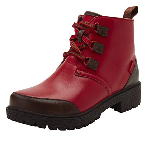 Alegria Cheri Women's Boots - Comfortable & Stylish Slip-Resistant Ankle Boots for Work, Nursing, and Everyday Wear