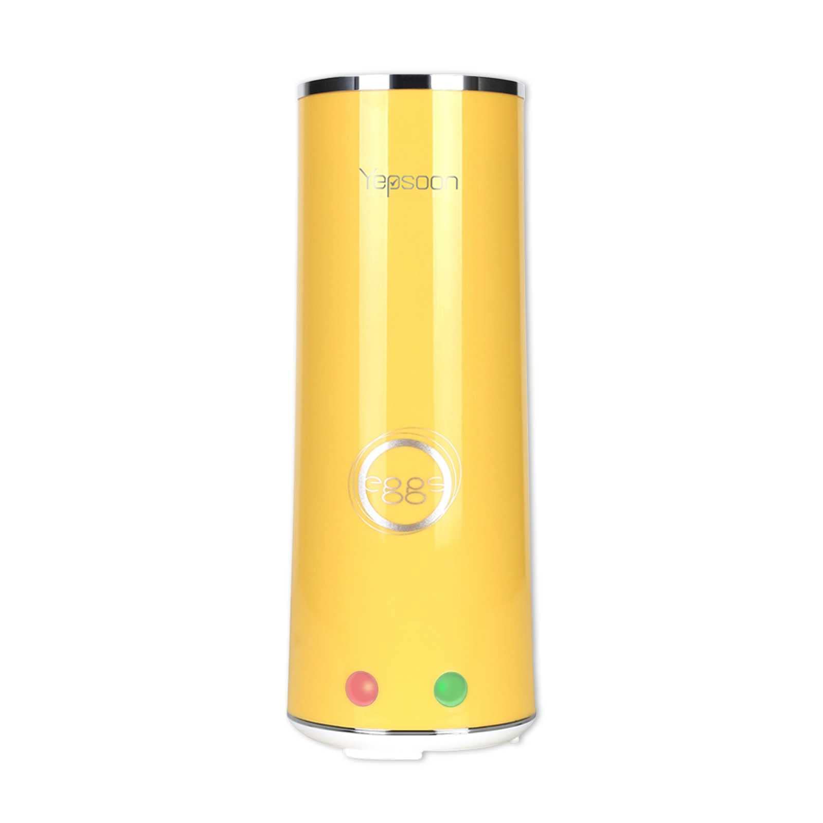 YEPSOON Automatic Egg Cooker & Roll Maker - Rapid Egg Master for Breakfast, Omelet, Sausage & More - Microwave Safe, Perfect for Kids & Adults (Single Tube, Yolk Yellow) - Ideal for Quick Breakfast, Meal Prep & Healthy Cooking