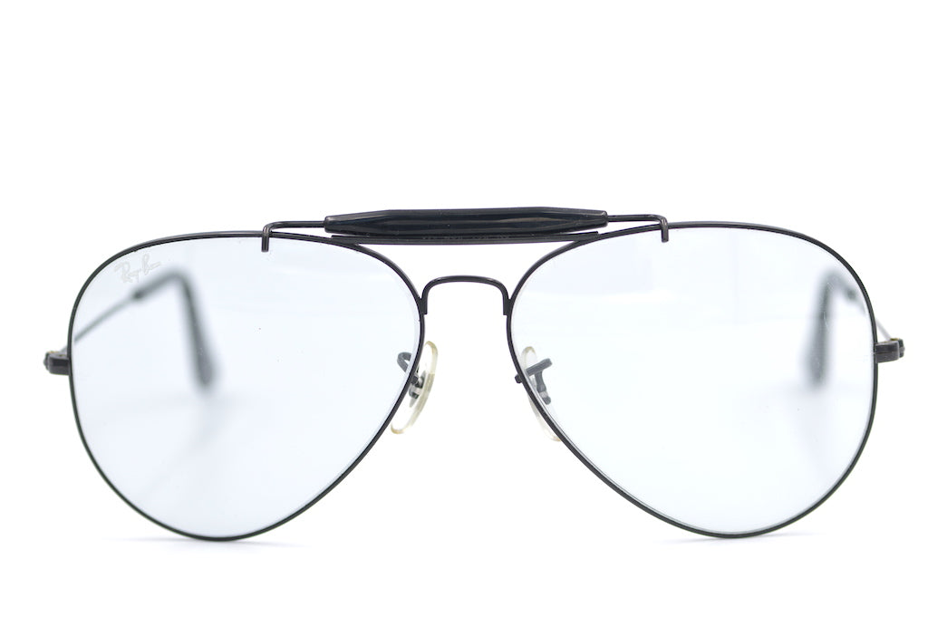 RayBan Outdoorsman Changeable Aviator Sunglasses - Polarized Lenses, UV Protection, Lightweight Frame for Outdoor Activities, Driving & Travel