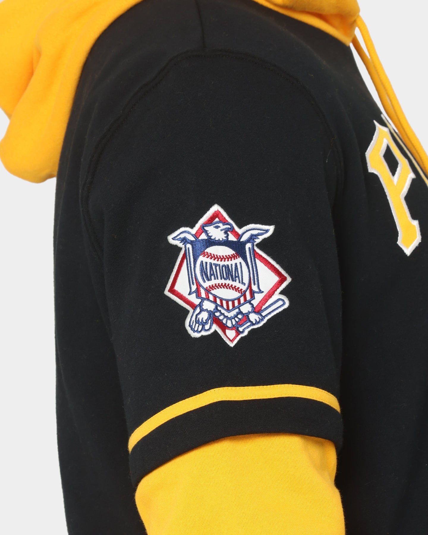 47 Brand Pittsburgh Pirates MLB Shortstop Hoodie - Jet Black - Men's Baseball Fan Apparel for Game Day & Casual Wear