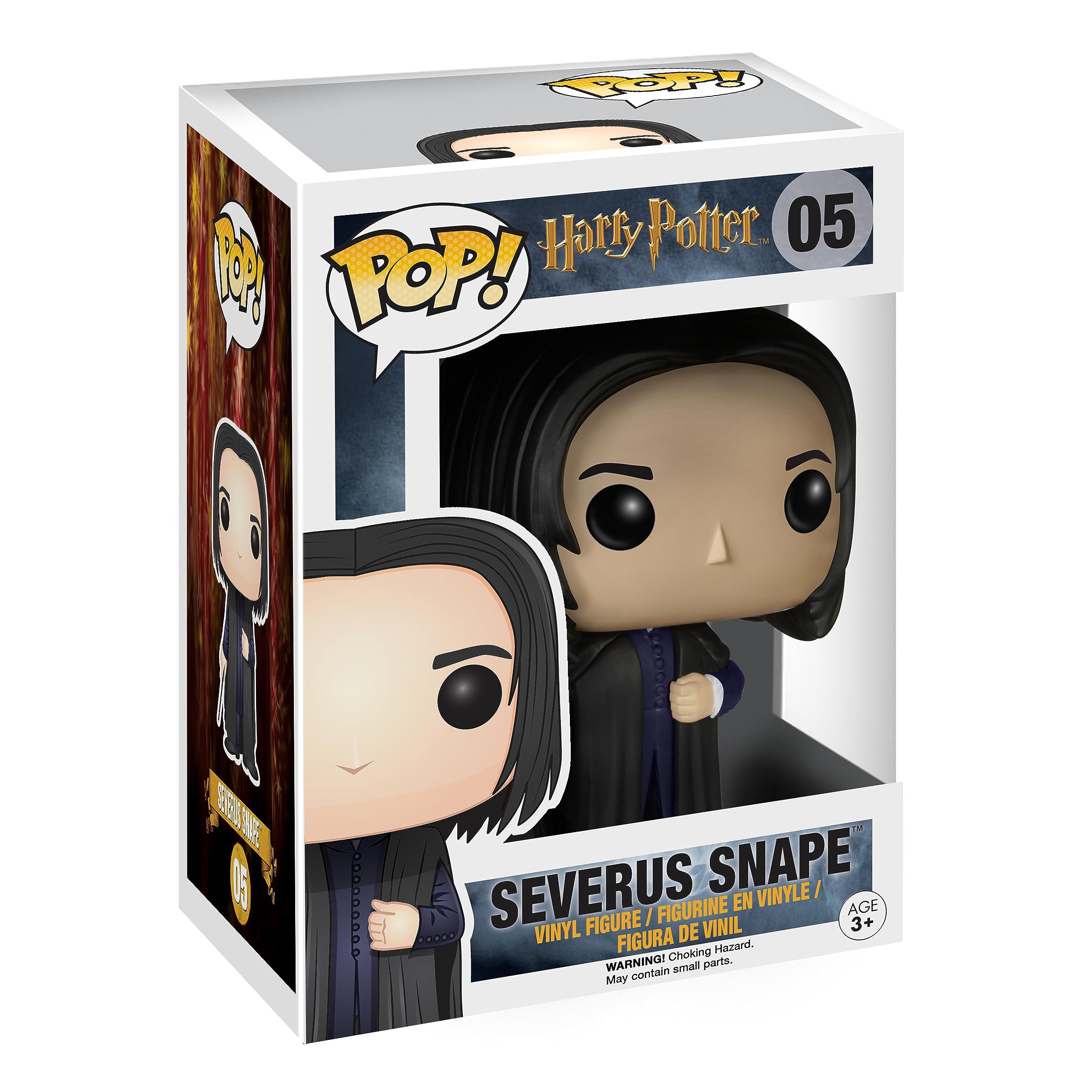 Funko POP Movies: Harry Potter - Severus Snape Collectible Action Figure - Multicolor Standard (5862) - Perfect for Harry Potter Fans, Collectors & Home Office Decor