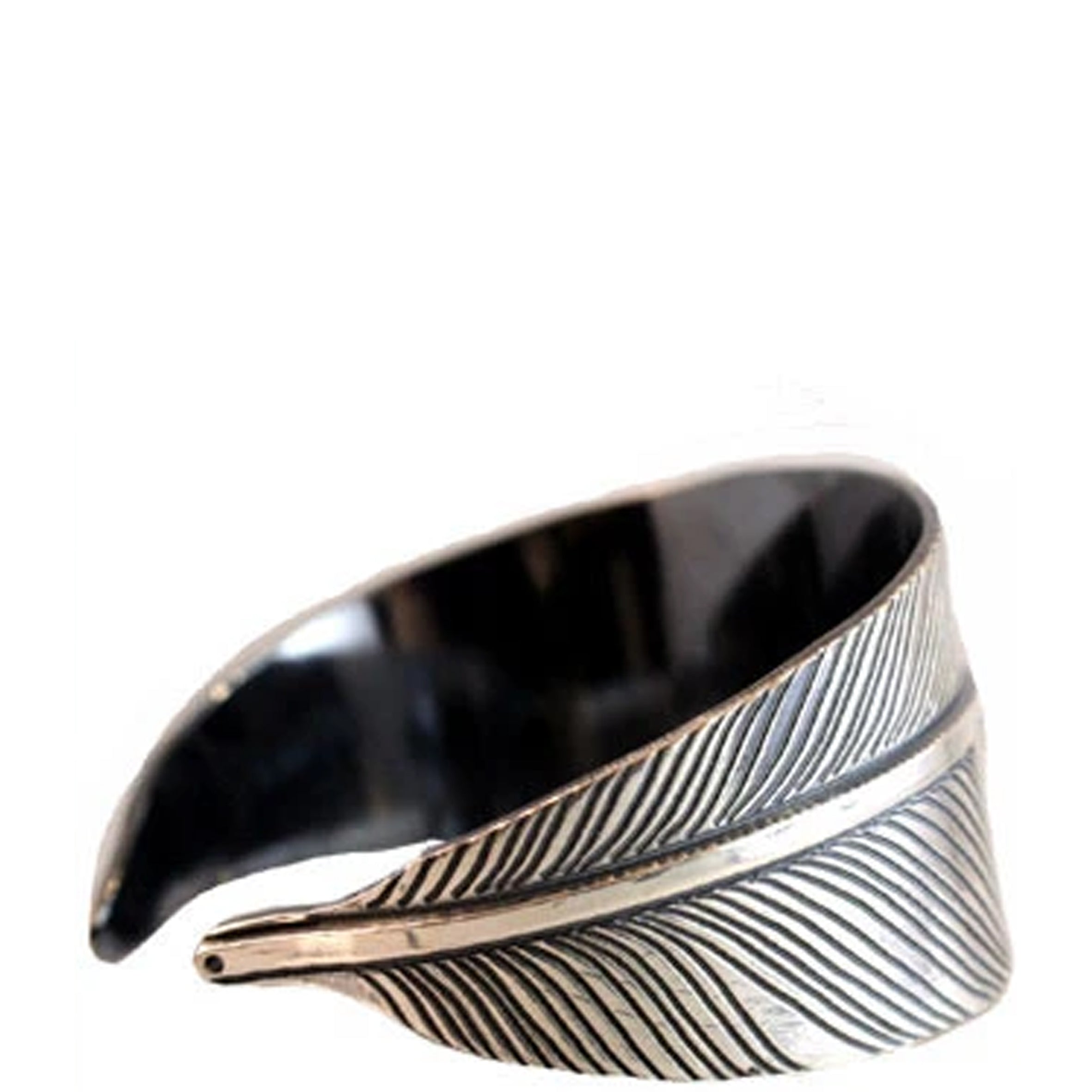 Elegant Bronze Shaded Feather Cuff Bracelet - Perfect for Boho Chic Outfits & Evening Events